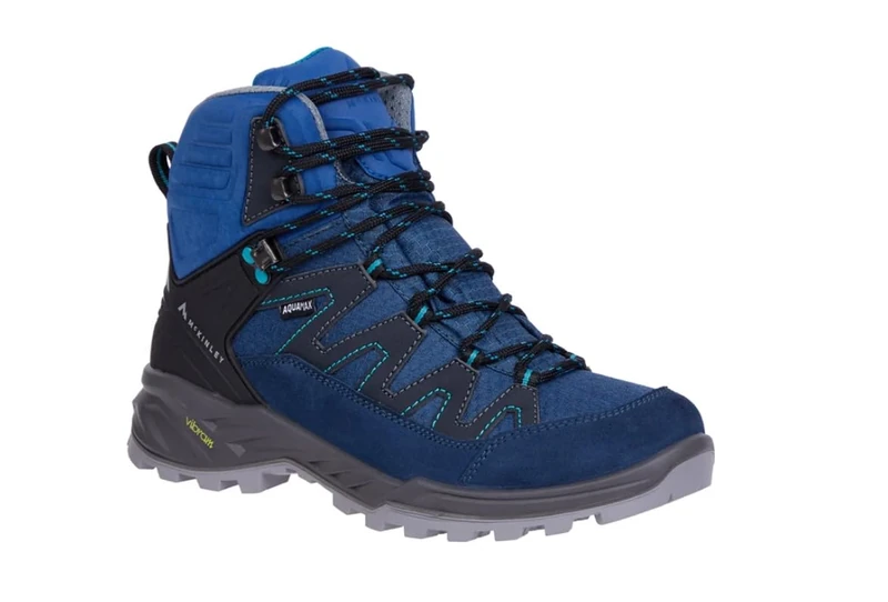 Mc Kinley Women's Vulcanus II Mid Aqx Hiking Boots, Navy/Mint Dark/Black, 3