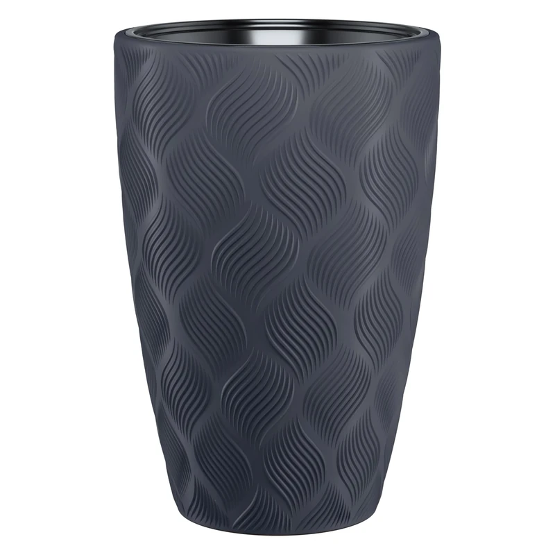 B2C Round Tall Plant Pot - Frost-Resistant 58x38.5cm, 5 Colors