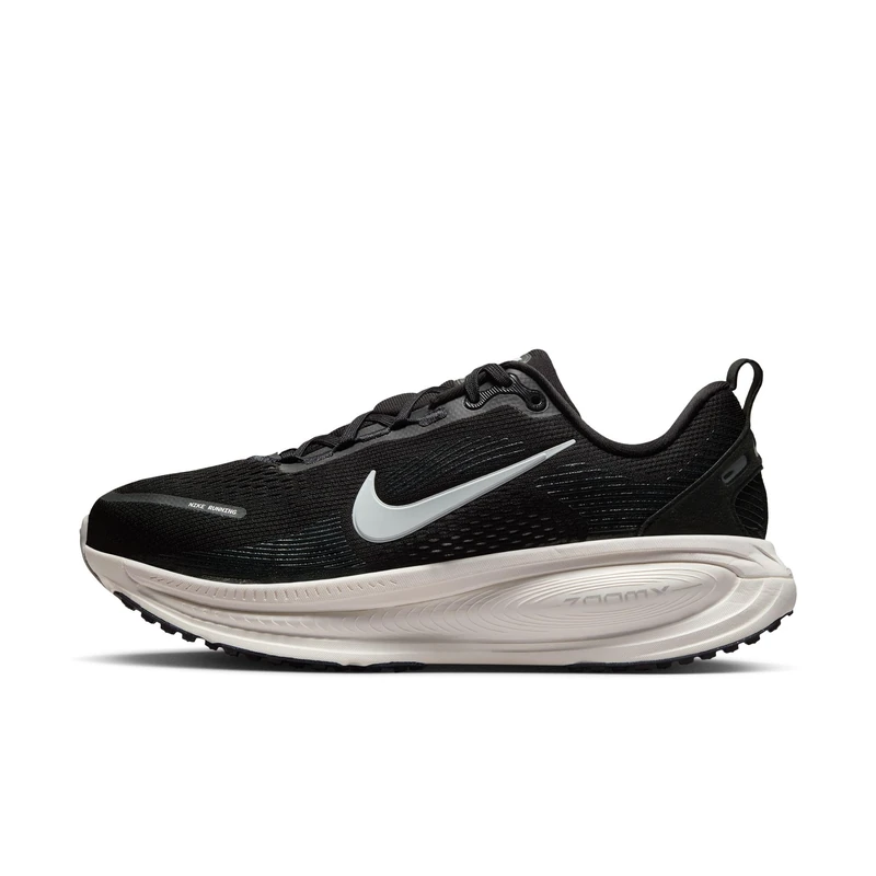 Nike Womens Vomero 18 Road Running Shoe, Black Summit White Coconut Mil, 2.5 UK