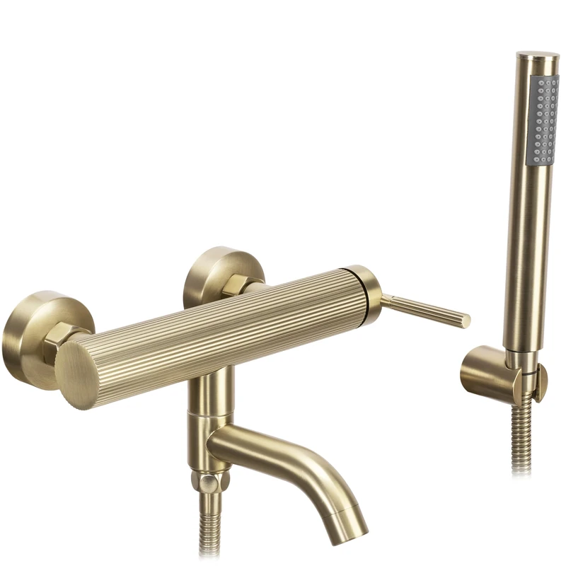 Rea REA-B7804 Bathroom tap for Bath Argon brushed-REA-B7804, Brushed Gold