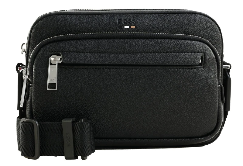 BOSS Men Ray_ew Pocket Crossbody Bag, Black, One Size