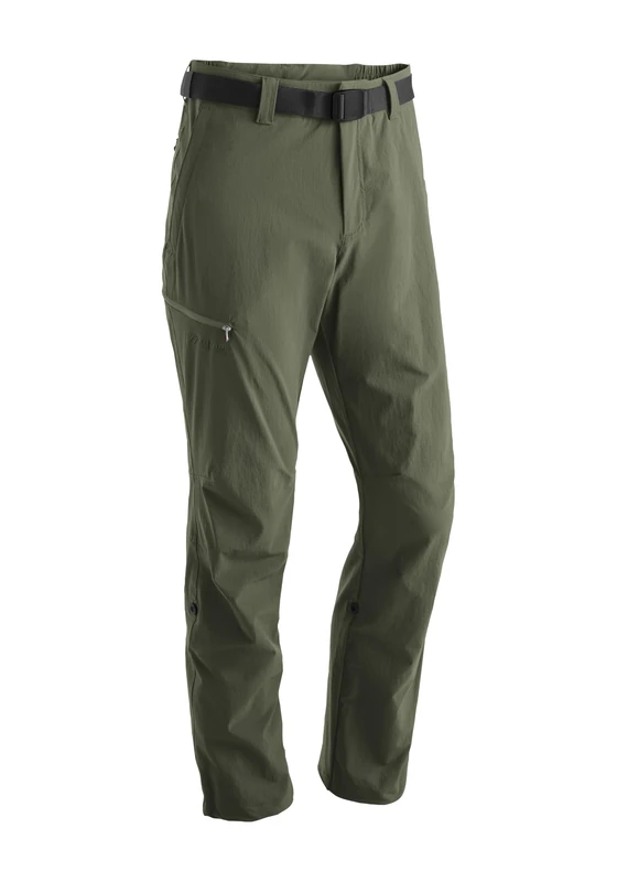 maier sports Nil, Men's Hiking Trousers, Water-Repellent Outdoor Trousers for Trekking and Hiking, PFC-Free, mSTRETCH pro 4 & dryprotec, Roll-up Function - Image 1