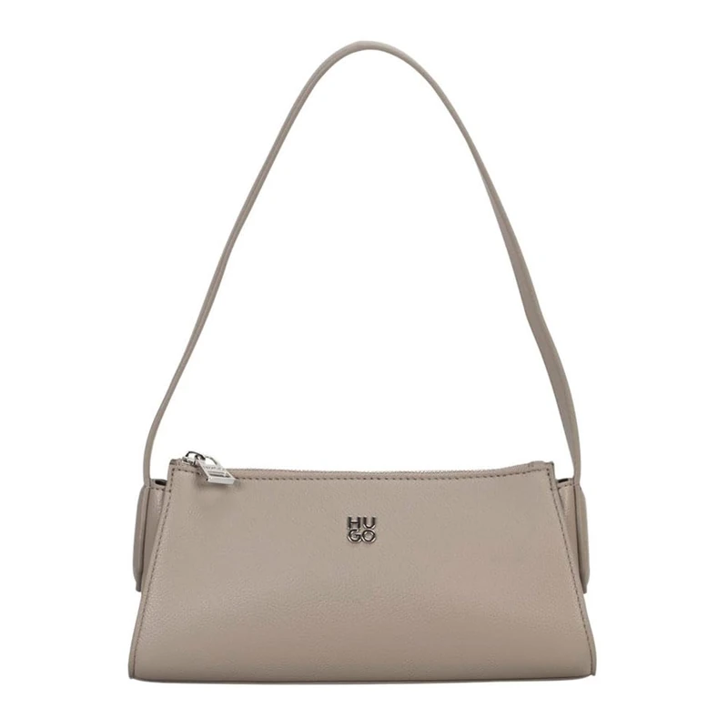 HUGO Women Chris 2.0_hobo Bag, Light Beige, One Size