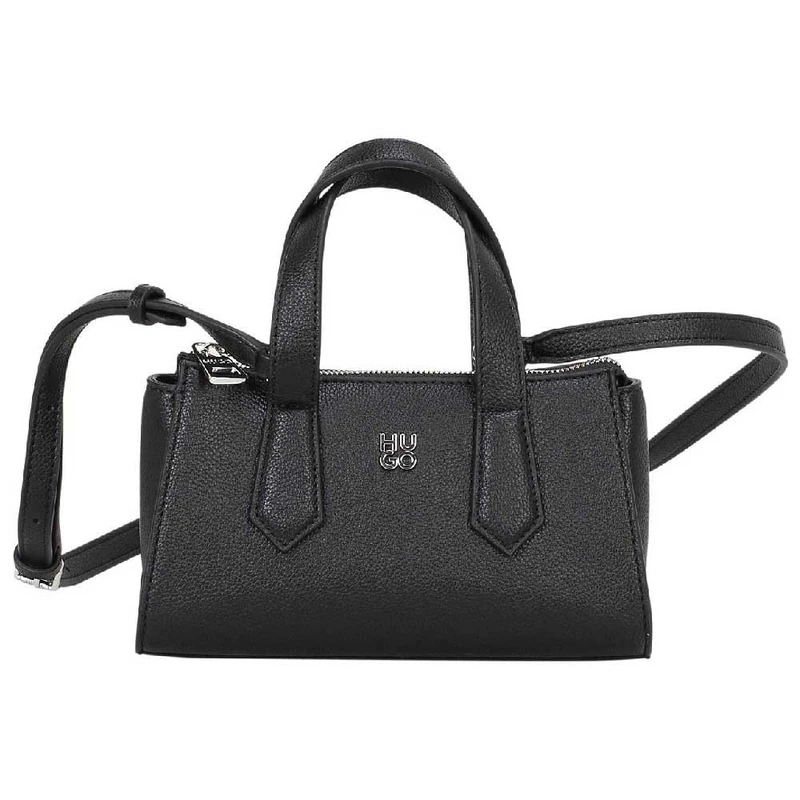 HUGO Women Chris 2.0_sh Bag Box Shoulder, Black, One Size
