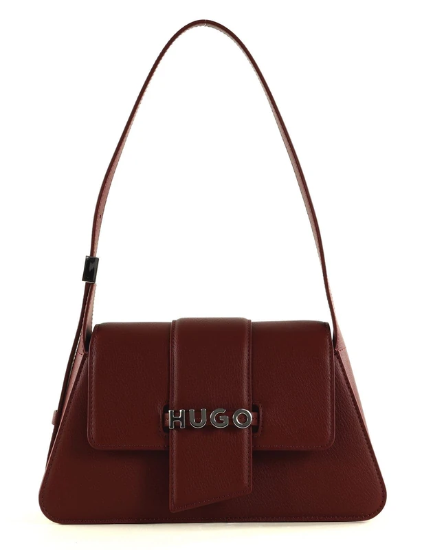 HUGO Women Mel 2.0 Sh. Bag Flap Shoulder, Medium Red, One Size