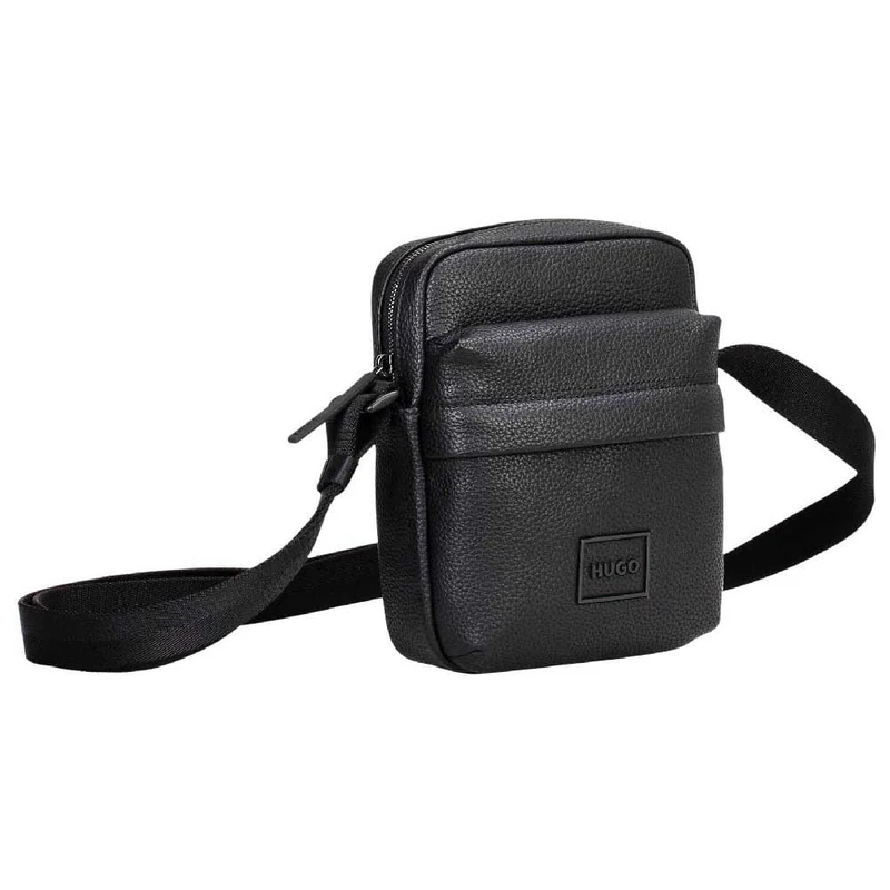 HUGO New Ethon HI NS Men's Shoulder Bag with Zip, black, One Size - Image 1