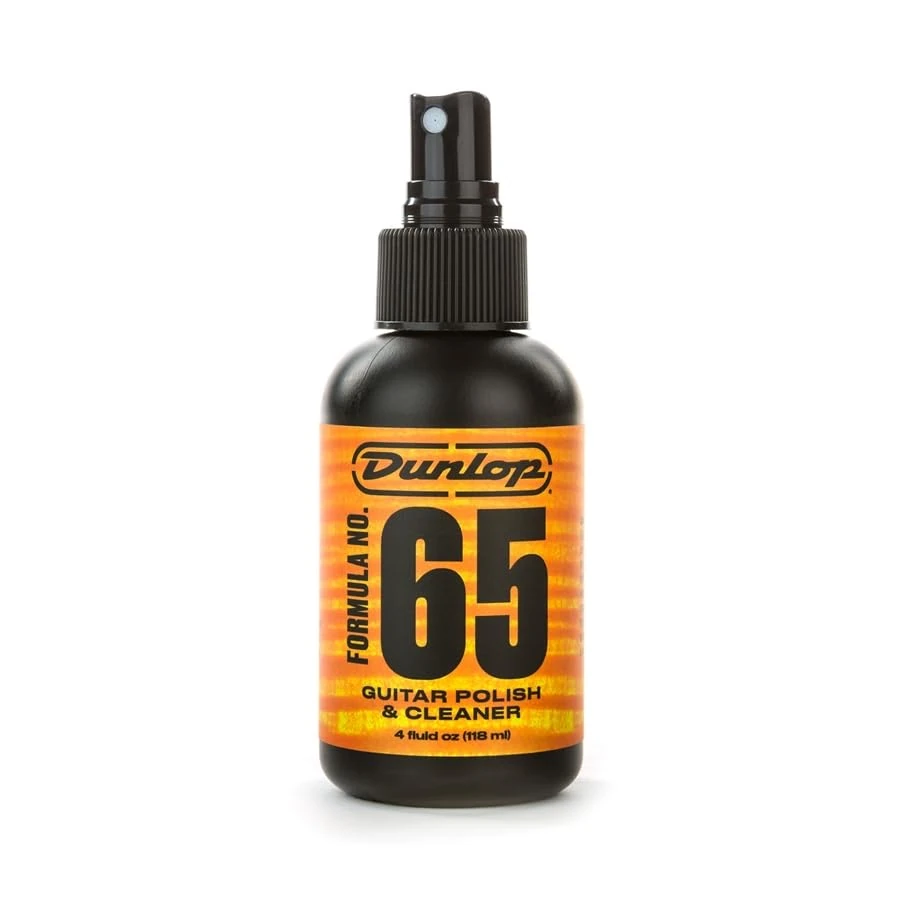 JIM DUNLOP 654 - Formula 65 Cleaner & Polish | Professional cleaner for stringed instruments, format 118 ml