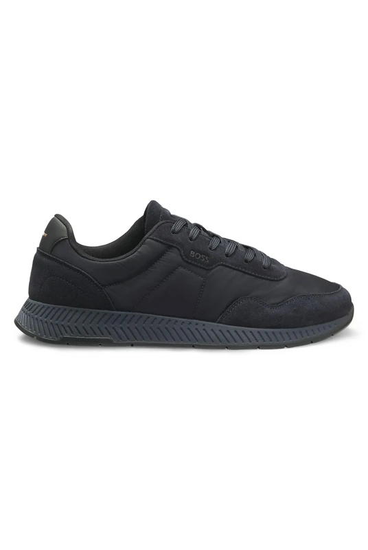 BOSS Men's Titanium_Runn_sdnypa Trainers, Black, 13 UK