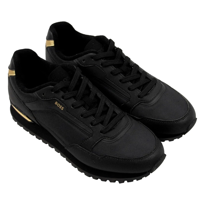 BOSS Men Parkour-l_Runn_txhf Trainers - Black, Size 41