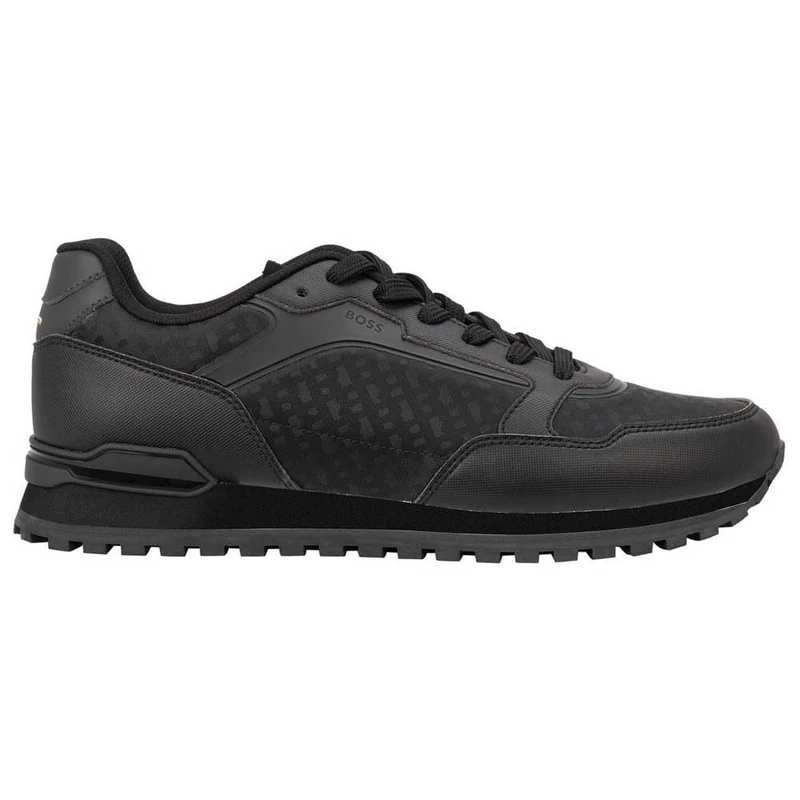 BOSS Men's Parkour-l_Runn_txhfm Trainers, Black, 10.5 UK
