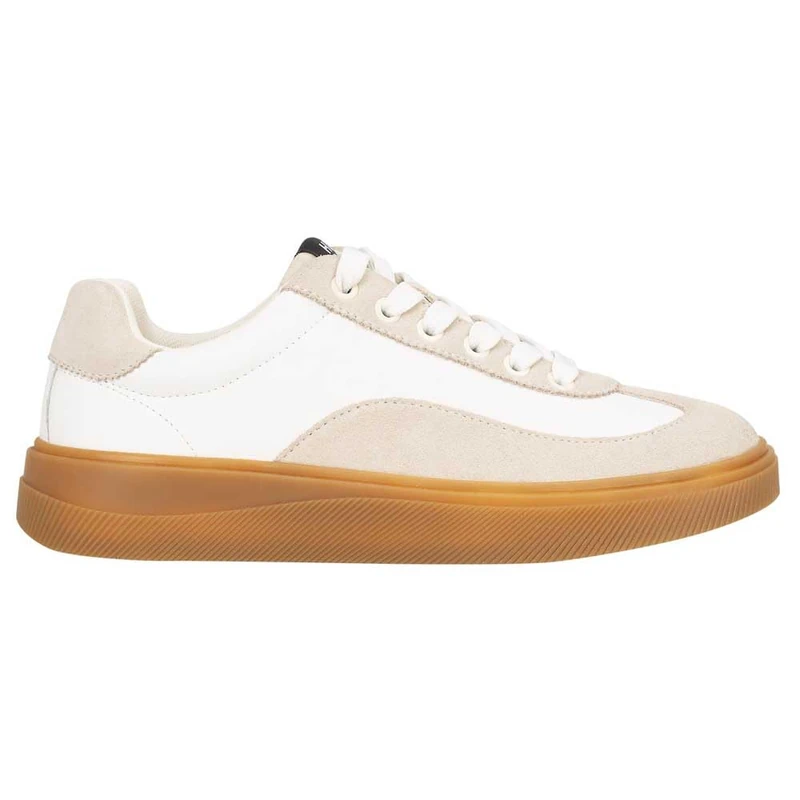 HUGO Women's Lyzz_Tenn_bpsd Trainers, Open White, 6.5 UK