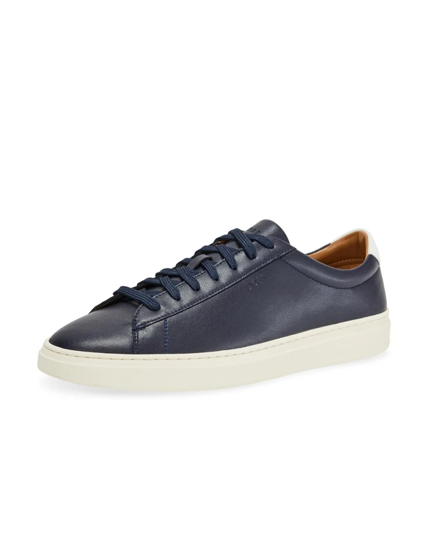 BOSS Men's Kieran_Tenn_allt Tennis Trainers, darkblue, 9.5 UK