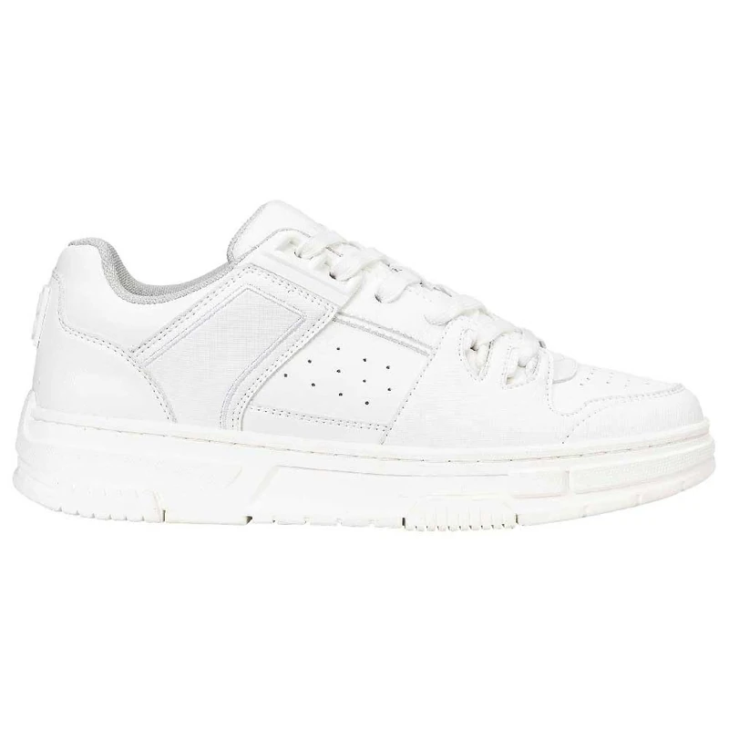 Hugo Men's Yarrow_Tenn_lypu Tennis Trainers, White, 10 UK