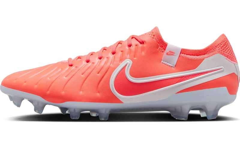 Nike Men's Legend 10 Elite FG Football Shoes, Hot Lava/White, 10.5