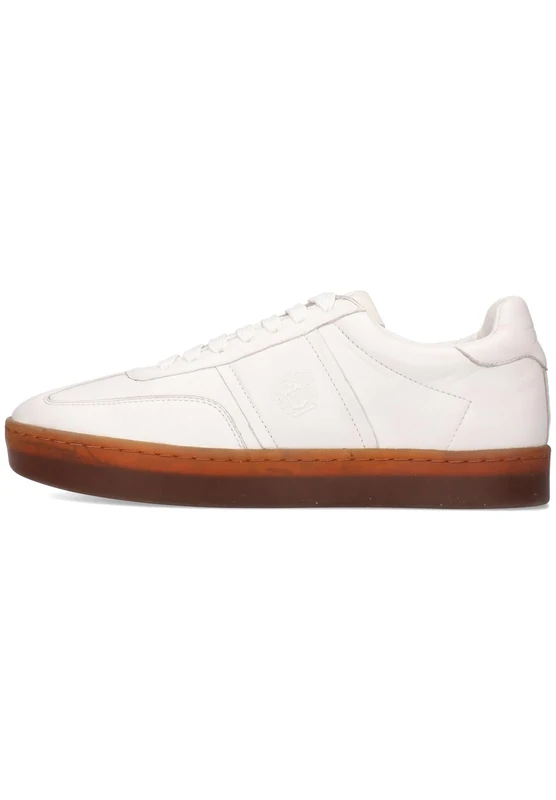 Melvin & Hamilton Men's Alfie 1 Gloving Leather White Sneaker, 12 UK