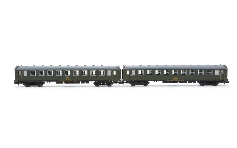 Arnold HN4478 RENFE, 2-unit pack 5000 coaches, 2 x BB4 2nd class, epIV Passenger Coaches