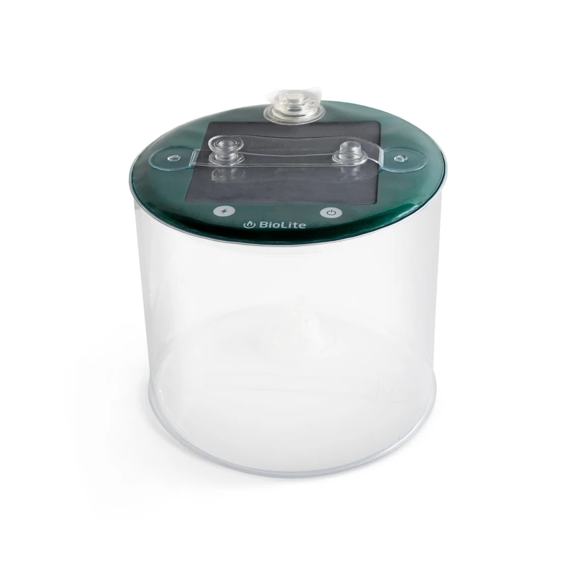 Biolite Luci Charge 150 Outdoor Lantern Mobile Phone Charging up to 50 Hours 2000Mah Battery Cool White LEDs Collapsible USBC Charge USBA Charge Out 173g Weight 4 Light Modes Camping Outdoor IP67
