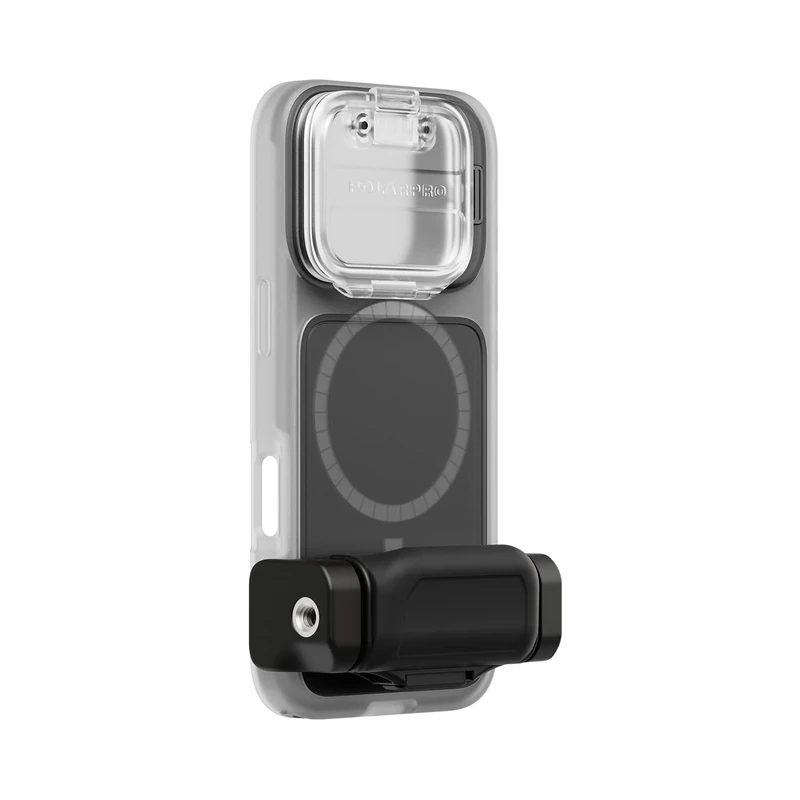 PolarPro - LiteChaser iPhone 16 Pro - BaseCase - Compatible with LiteChaser 15 Filters and Adapters - Clear