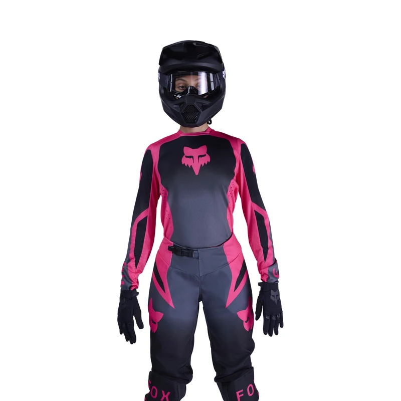 Fox Lady 180 Shield Sweatshirt Black/Pink XL - Image 1