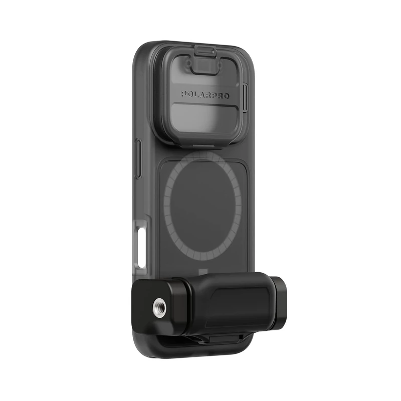 PolarPro - LiteChaser iPhone 16 Pro - BaseCase - Compatible with LiteChaser 15 Filters and Adapters - Black