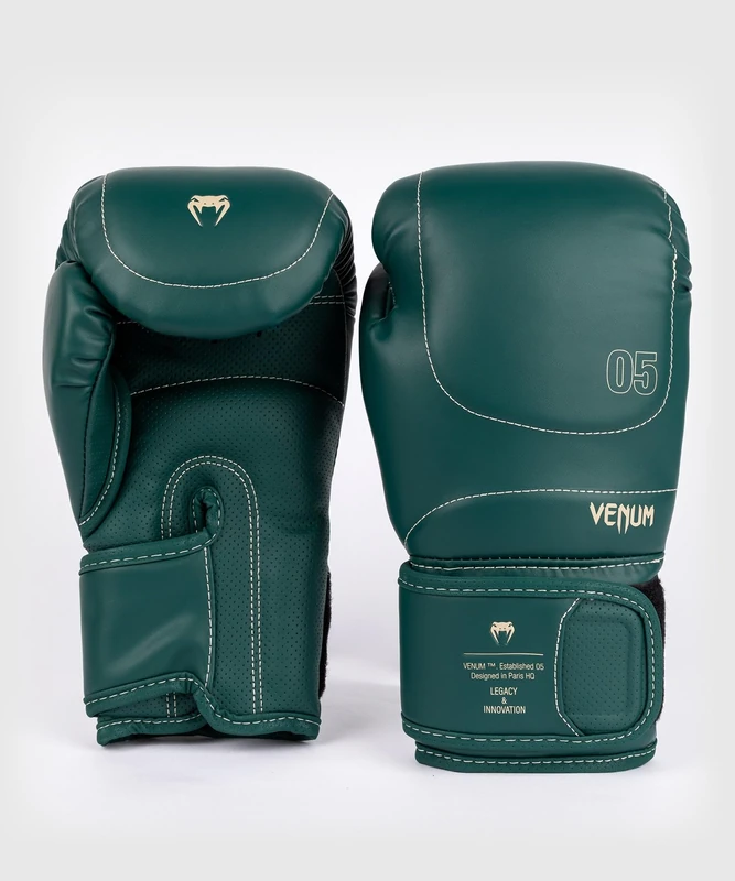 Venum Impact Evo Boxing Gloves, Emerald Green, 10 Oz