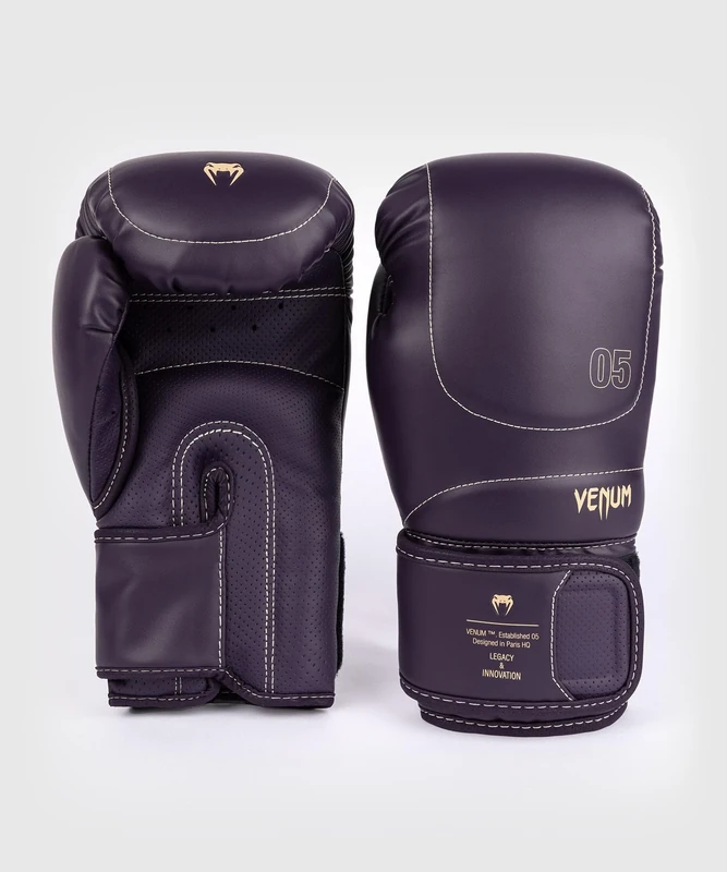 Venum Impact Evo Boxing Gloves, Deep Purple, 10 Oz