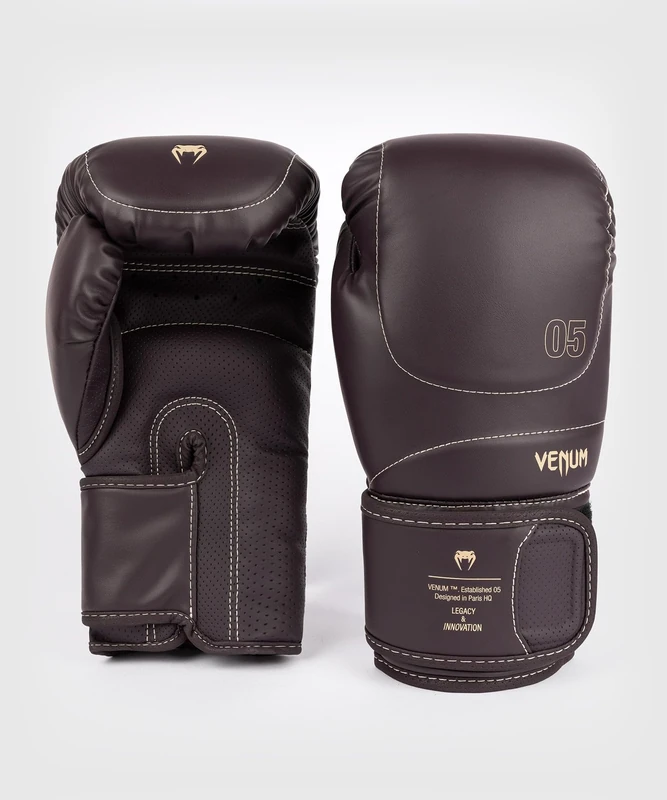 Venum Impact Evo Boxing Gloves, Chocolate, 12 Oz