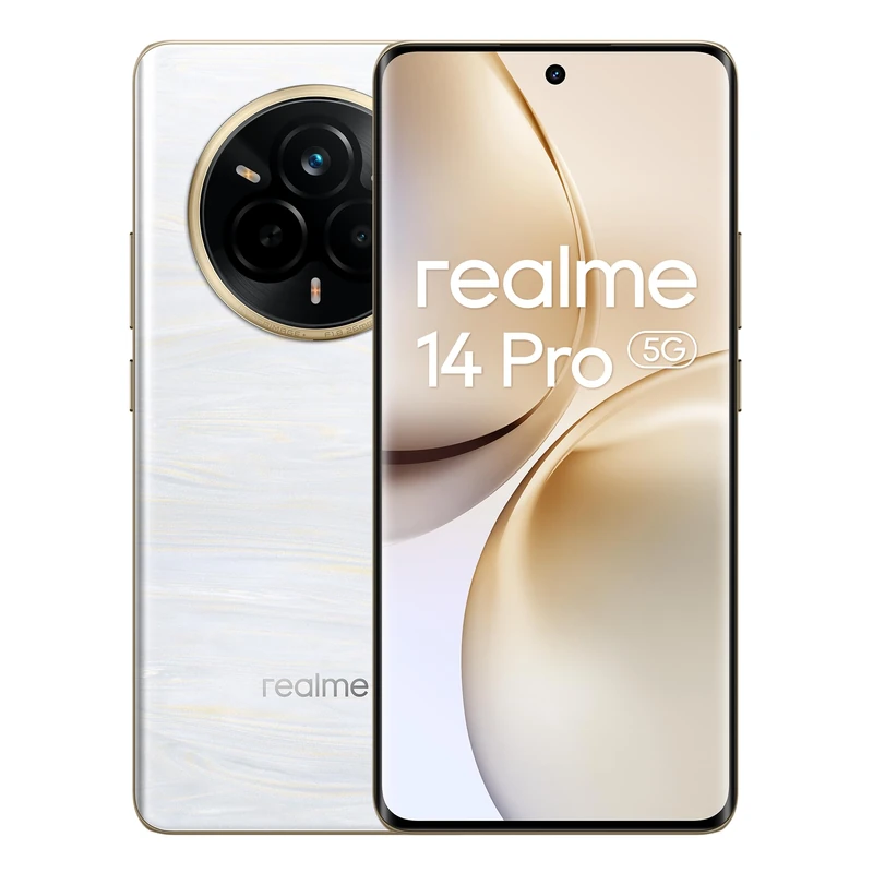 realme 14 Pro 5G Smartphone - 8GB RAM, 256GB, White