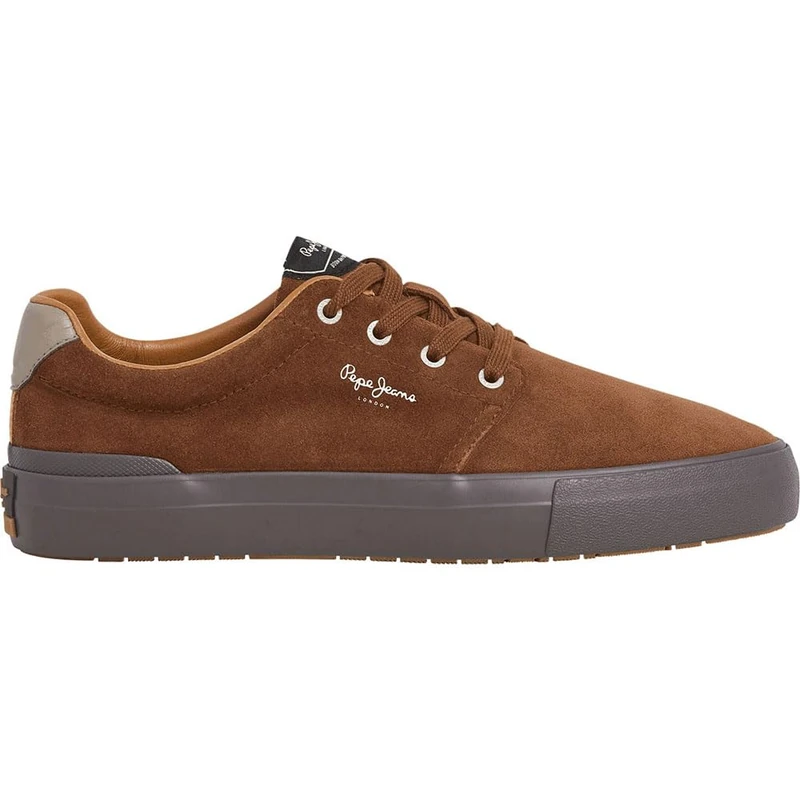 Pepe Jeans Men's Ben Casual M Sneak, Brown, 9 UK