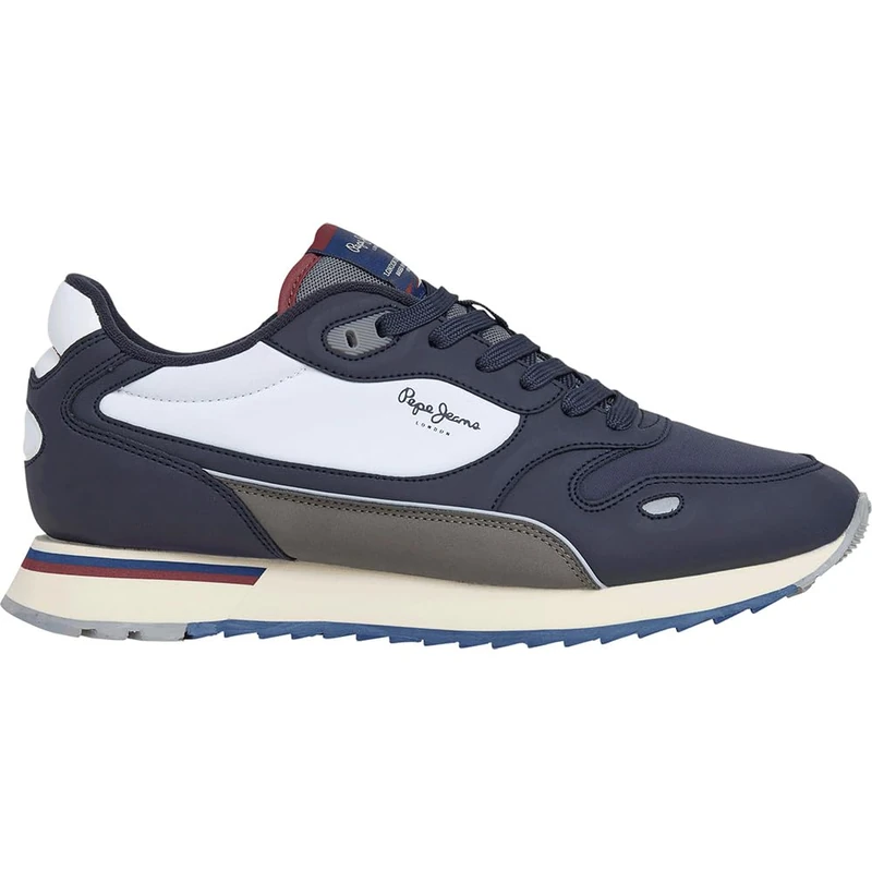 Pepe Jeans Men's Bexley South M Sneak, Blue Navy, 9.5 UK