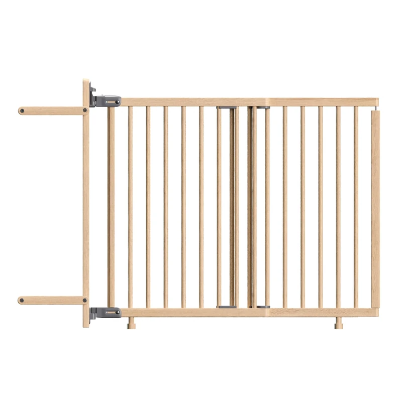 BabyDan Adjust Pro Stair Gate Baluster Edition, Wood, 74.5-114 cm
