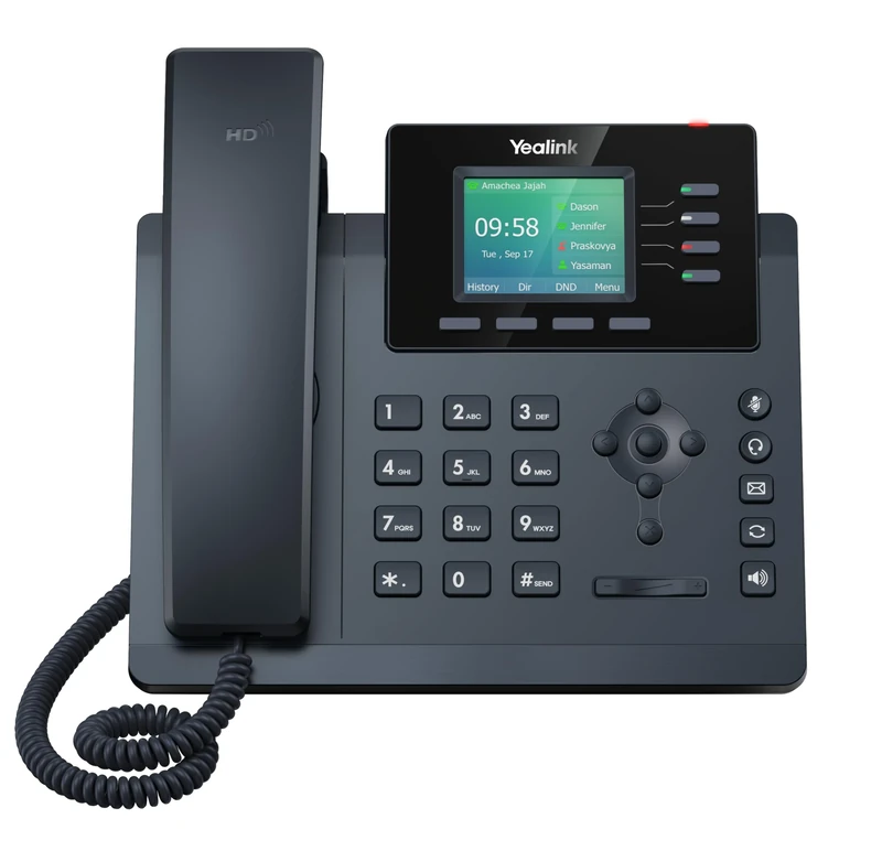 Yealink SIP-T34W Entry-level IP Phone with 4 Lines & Colour LCD