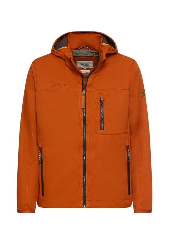 camel active Men's 430120-6n61 Jacket, Cinnamon, 50