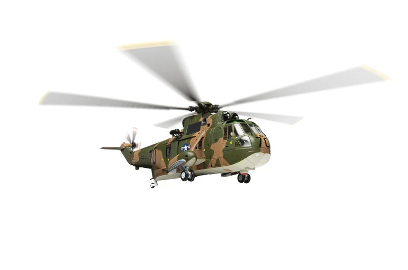 Corgi AA33423 Sikorsky SH-3A Sea King, NV-70 - Diecast Planes & Aircraft Models for Ages 14+, Die Cast Aeroplane - Detailed Scale Model for Adult Aviation Collectors