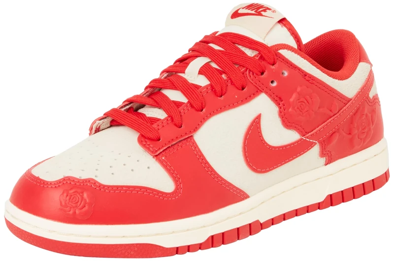 NIKE HF1986-100 Dunk Low Women Coconut Milk/University RED-Pale Ivory UK 2.5