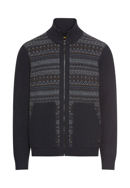 camel active Men's 409501-6k25 Jacket, Navy Blue, XL