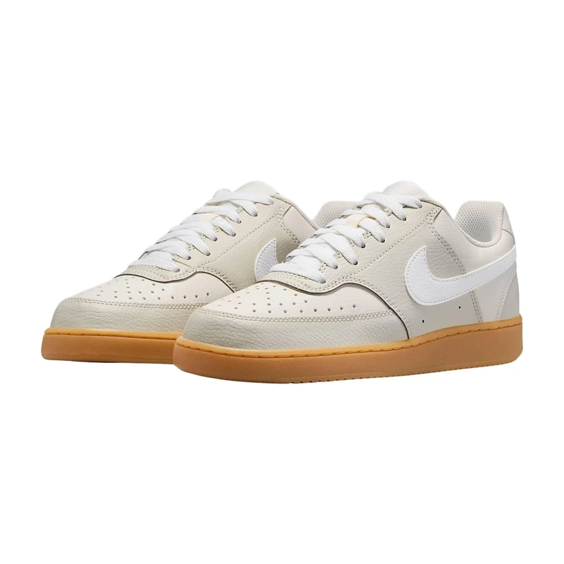 NIKE IB7939-072 W Court Vision LO Women Light Bone/White-Phantom-Gum Yellow UK 3.5