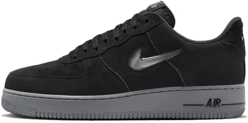 NIKE Air Force 1 Sneaker Black Cool Grey