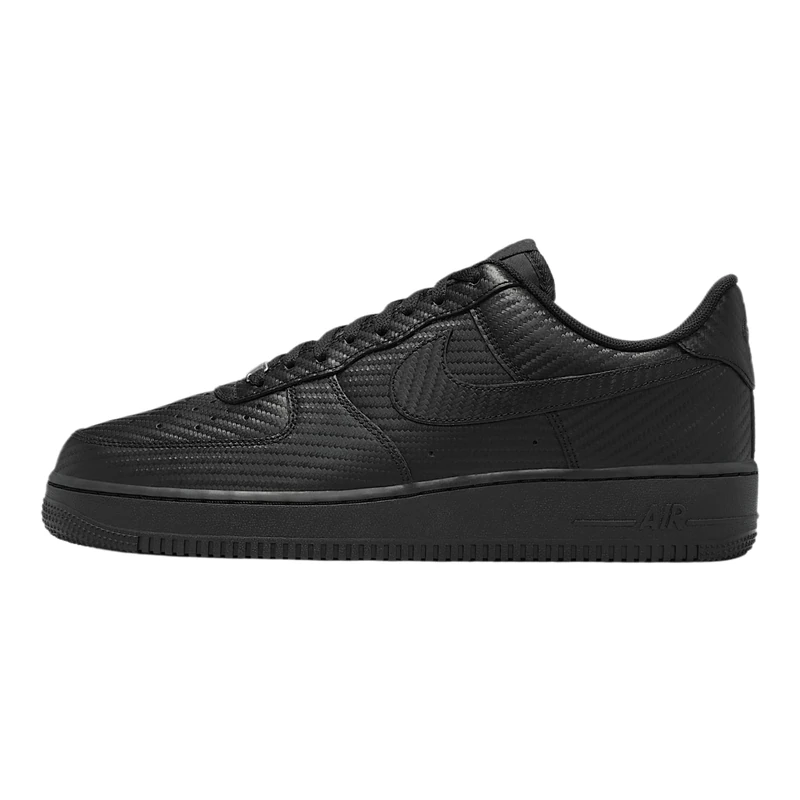 NIKE HF2886-001 AIR Force 1 '07 Men Black/Black UK 7.5