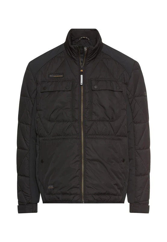 camel active Men's 430200-6n68 Jacket, Black, 52