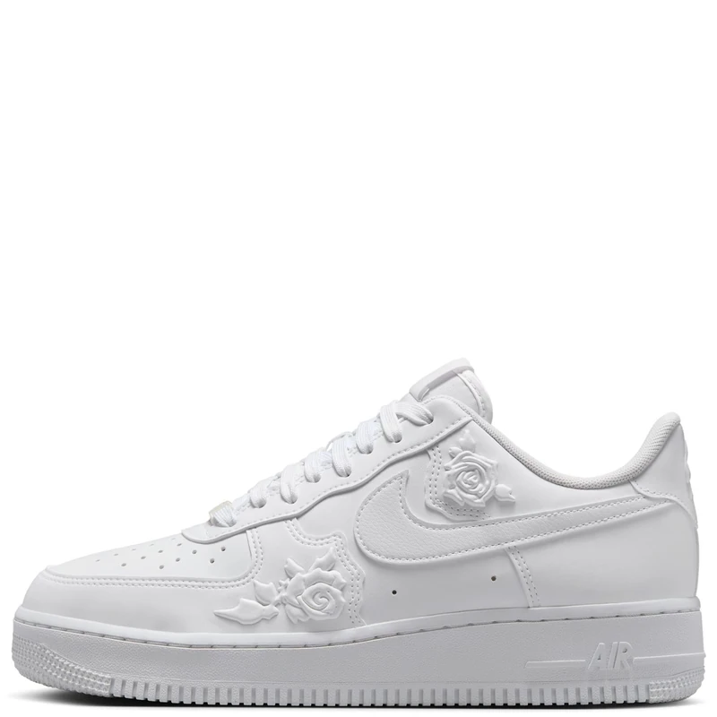 NIKE HF2016-100 AIR Force 1 '07 Men White/White-White-Black UK 5
