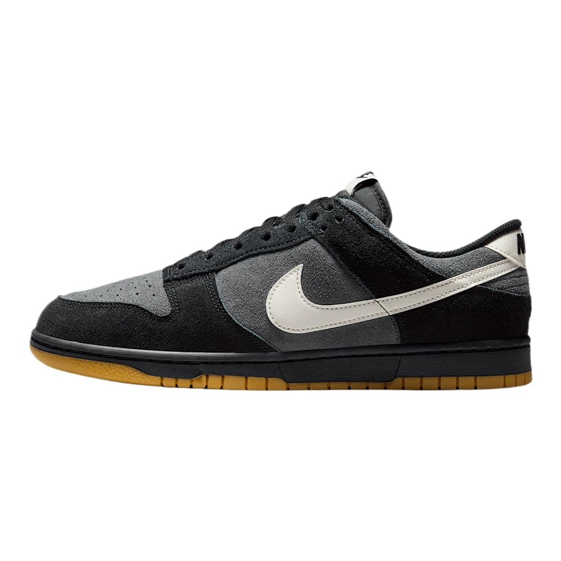 NIKE HQ1931-001 Dunk Low Retro SE Men Black/Pale Ivory-Anthracite UK 7.5