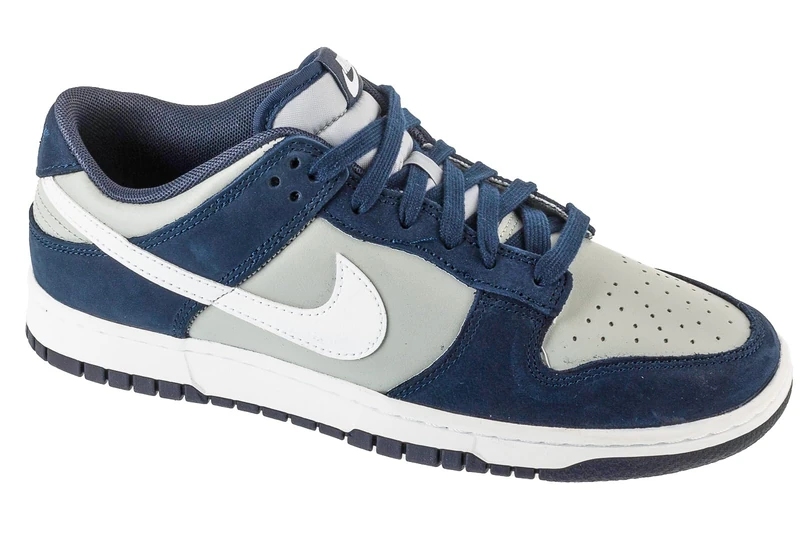 NIKE IB3079-400 Dunk Low Men Obsidian/White-LT Smoke Grey UK 10.5