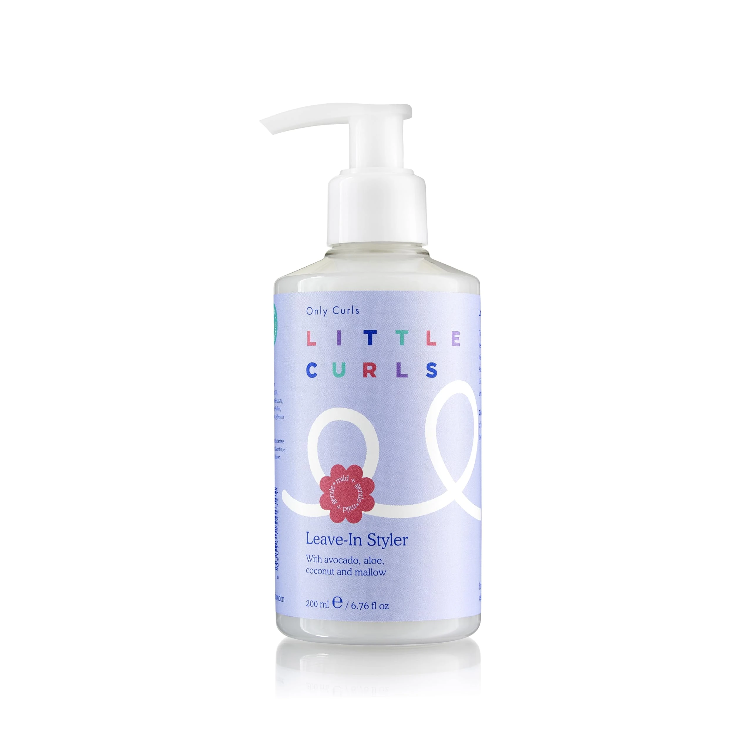 Only Curls Little Curls Leave-in Styler, 200ml, Kids Curl Cream, Moisturise, Smoothes & Defines, Lightweight & Gentle, Easy Styling Routine, Vegan & Cruelty Free, For All Curly Hair Types