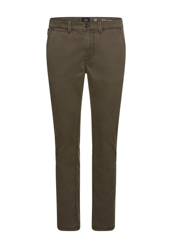 camel active Men's 477s01-6f46 Trouser, Dark Brown, 32 W/32 L