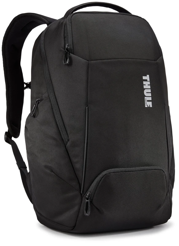 Thule Accent 26L Laptop Backpack New - Fits 15.6" PC : 16" MacBook - Hardshell Protective Compartment - Quick Access Front Pocket - Side Zipper Pocket - 100% Recycled Fabric - Hidden Back Pocket