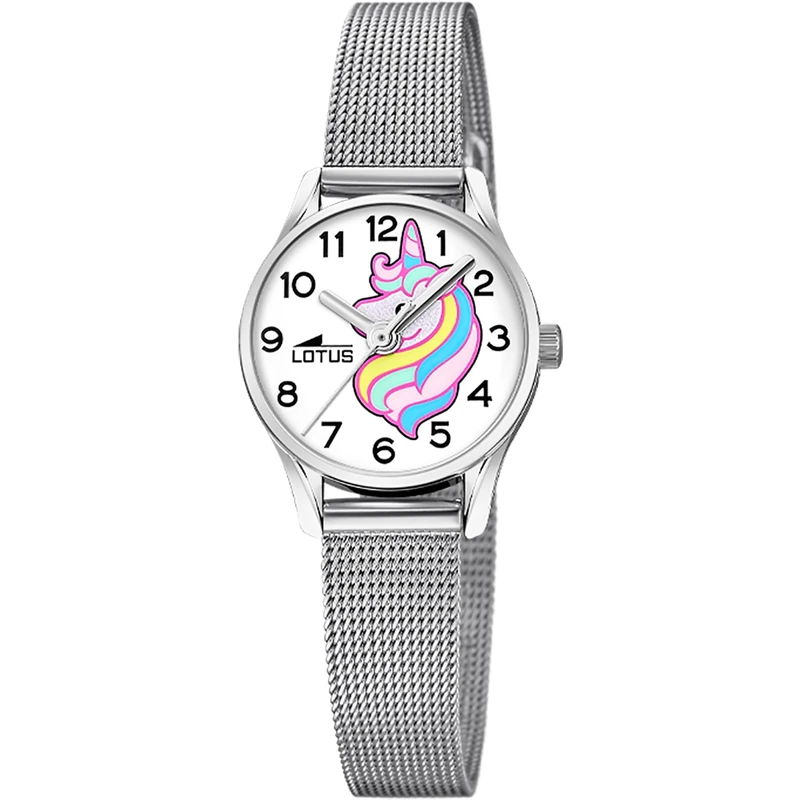 Lotus Ladies Stainless Steel Watch with Mesh Steel Bracelet 18571/H - Image 1