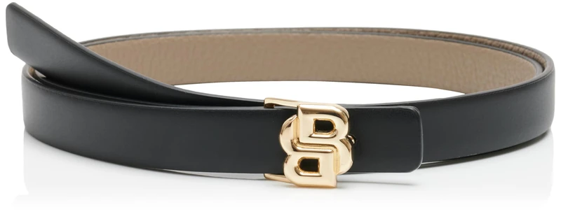 BOSS Women's B_icon-g_sr20_pgr 10271757 01 Belt, Black, 80
