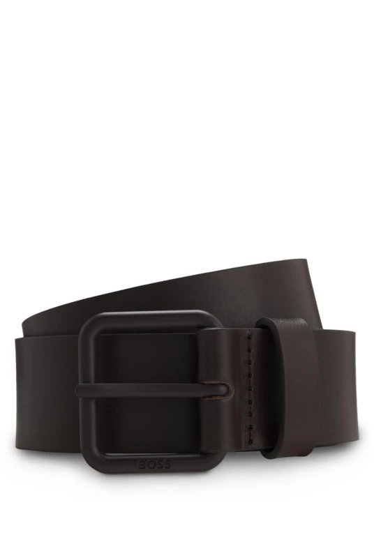 BOSS Men's Jybb-v_sz35 10254762 01 Belt (Pack of 1), dunkelbraun, 80 cm