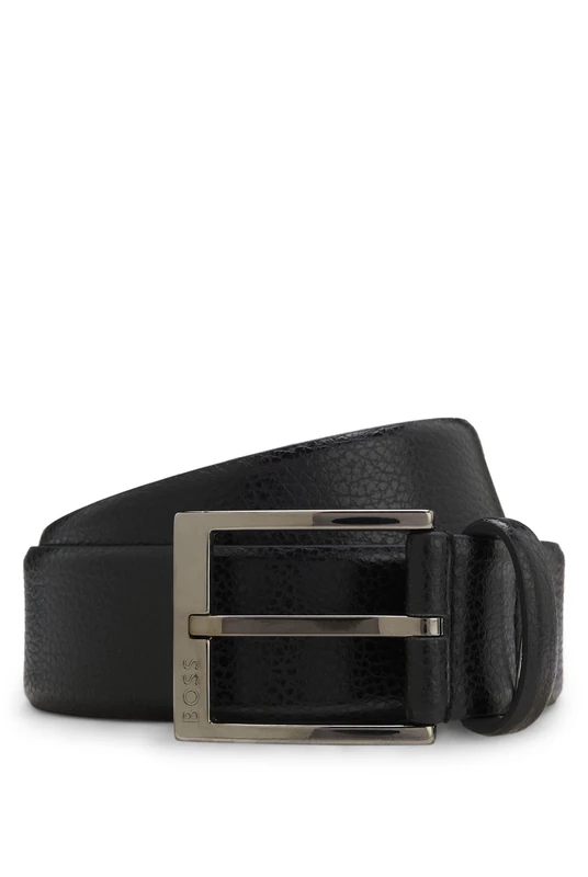 BOSS Men's Elloy-gr_sz35 10245762 01 Belt, Black, 110 cm